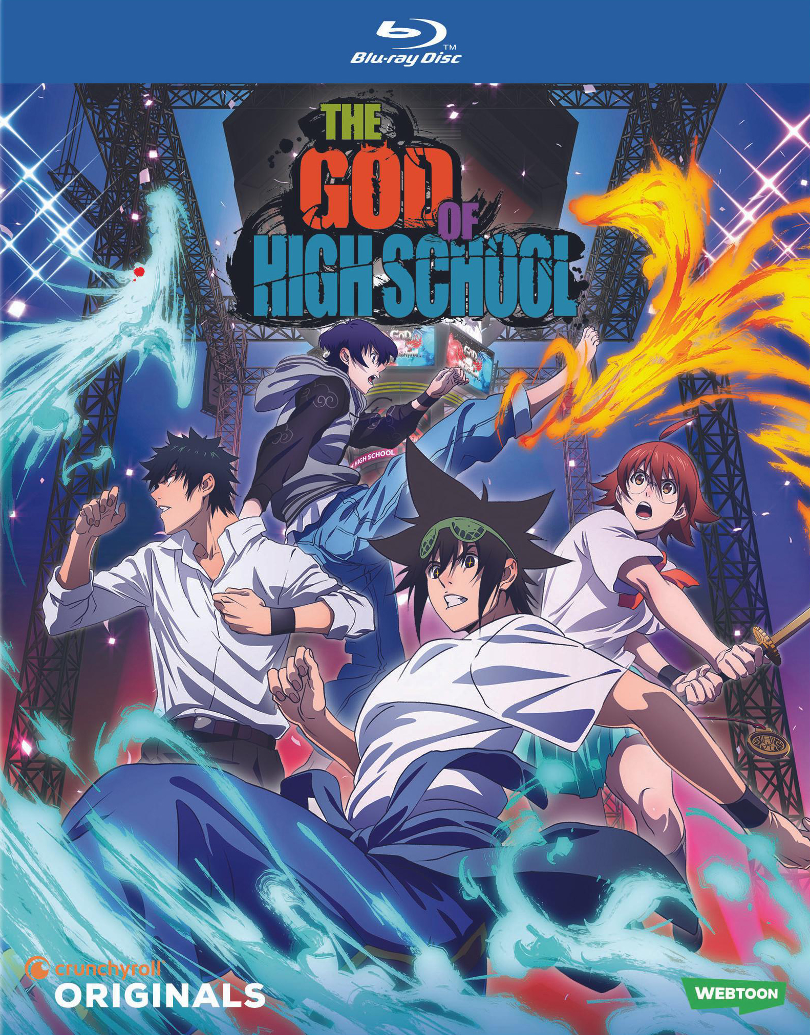 The God Of High School: Complete Season (Blu-Ray, 2-Discs) FREE Ship No  Digital 782009247500