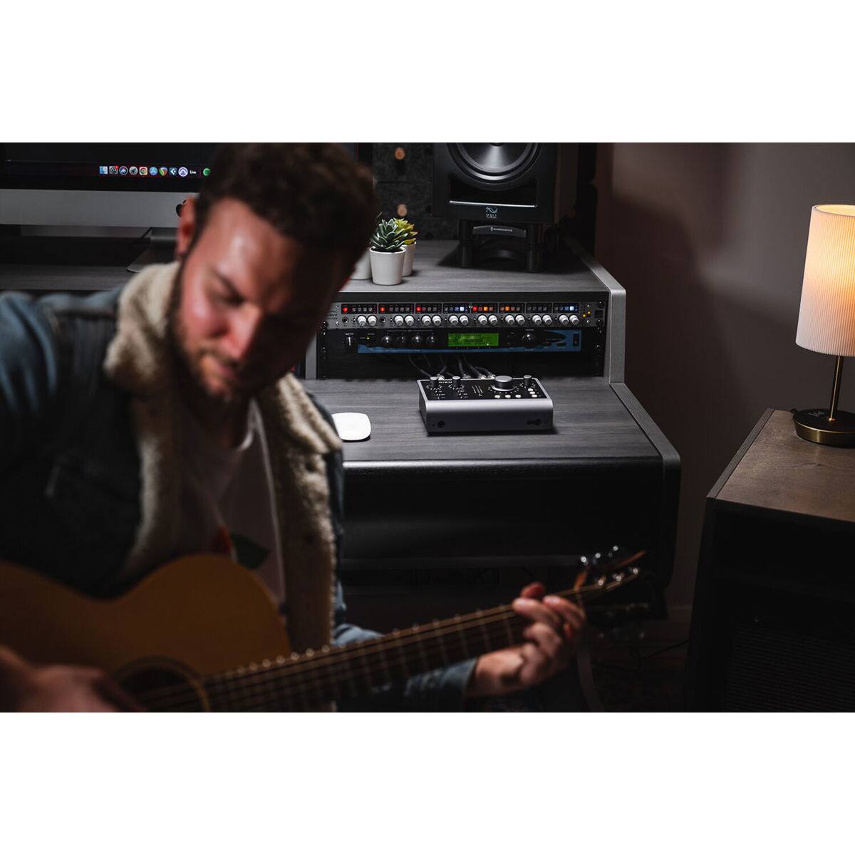 Alt View 5. Audient - Audient iD24 10x14 Desktop USB-C Audio Interface.