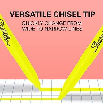 VERSATILE CHISEL TIP  
QUICKLY CHANGE FROM WIDE TO NARROW LINES