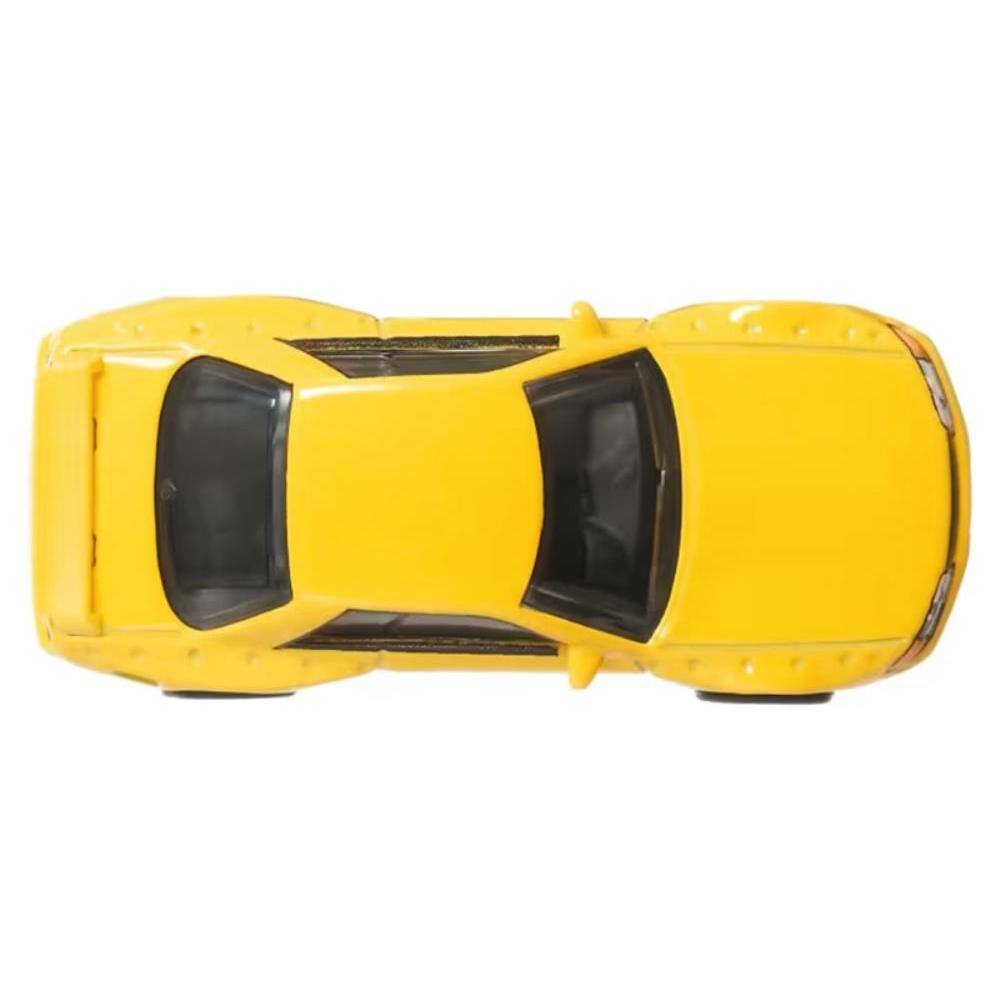 Back. Hot Wheels - Nissan Skyline GT-R (R32) Pandem RHD (Right Hand Drive) Yellow "Ronin Run II" Series Diecast Model Car by Hot Wheels - Yellow.