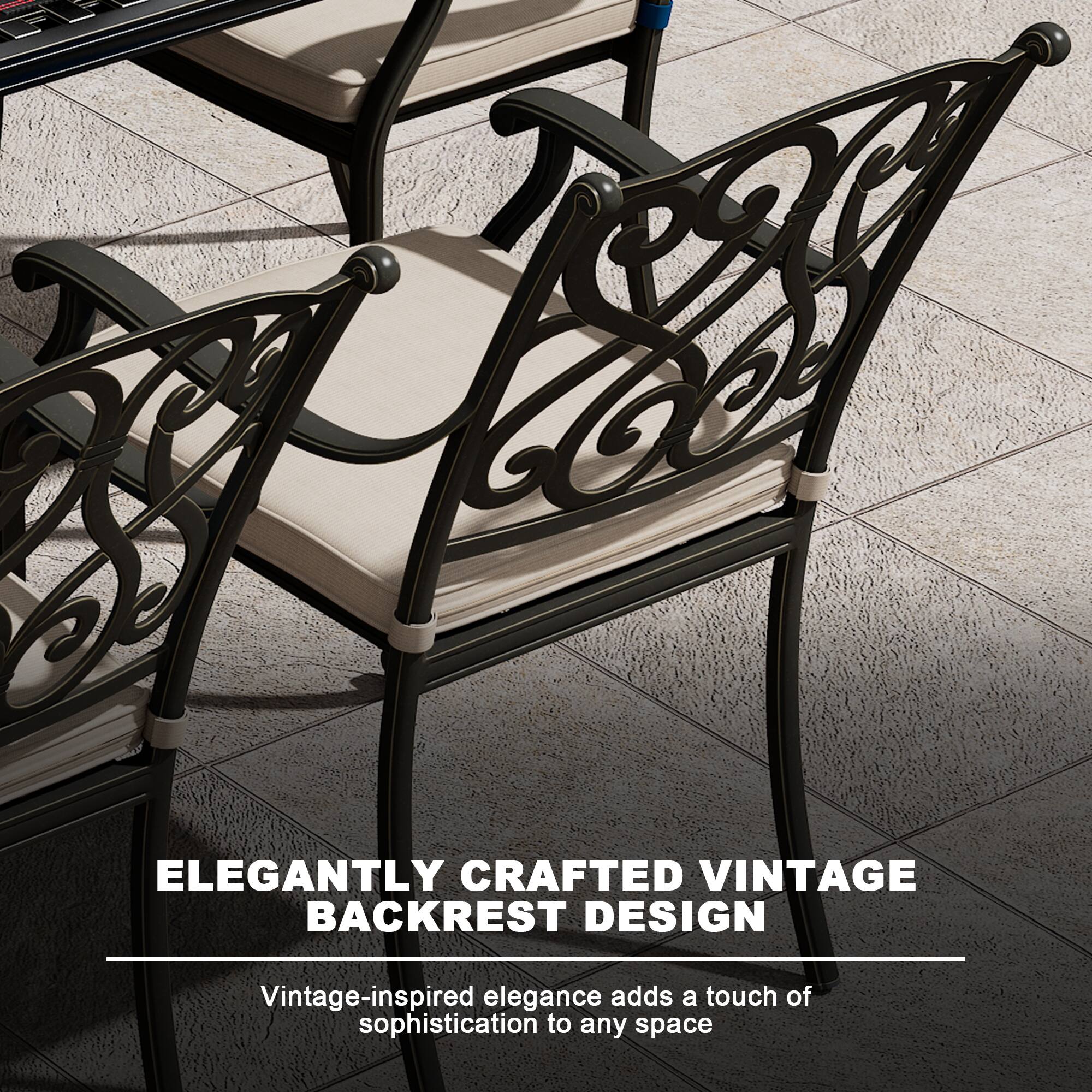 ELEGANTLY CRAFTED VINTAGE BACKREST DESIGN

Vintage-inspired elegance adds a touch of sophistication to any space