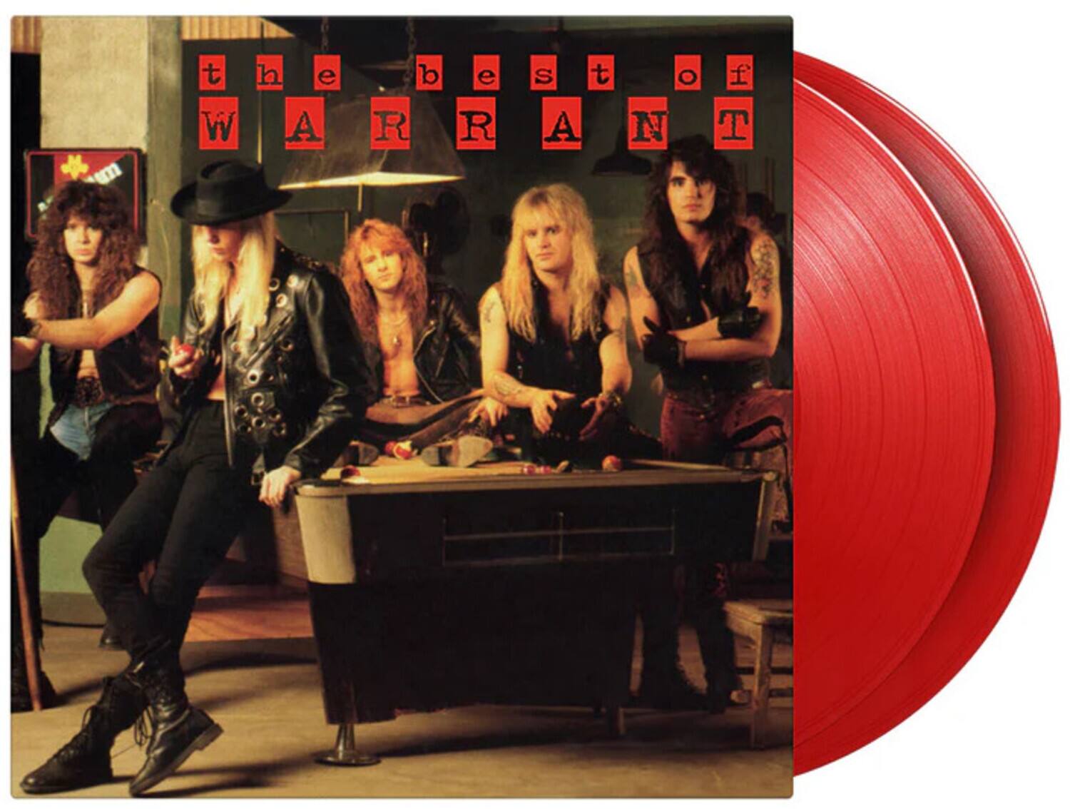 Warrant - Best Of Warrant - Limited 180-Gram Red Colored Vinyl   - VINYL LP