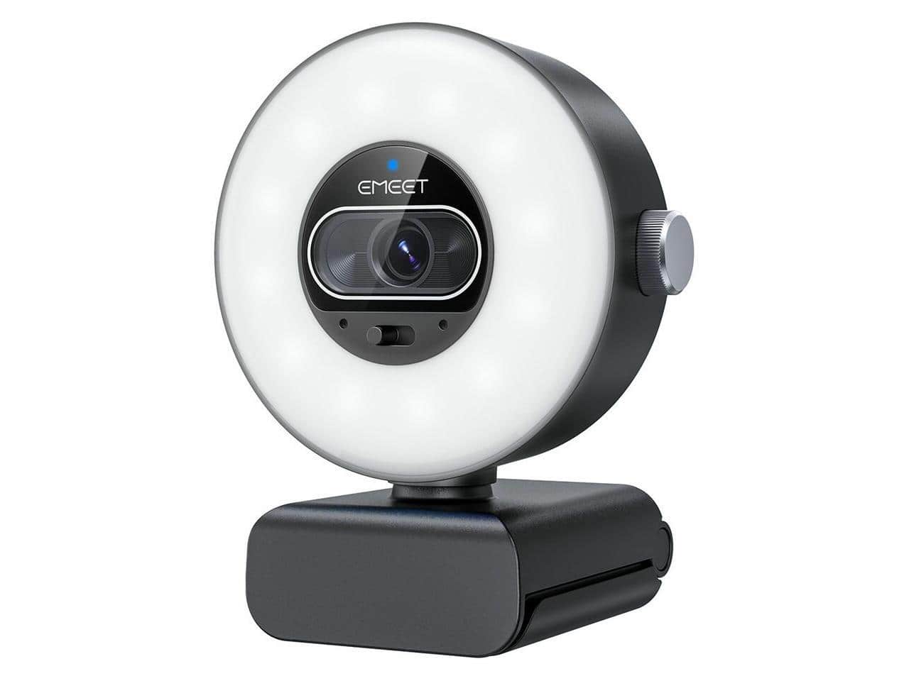 "EMEET - S600 4K StreamCam, 1/2"" Sensor, 0.2S PDAF, 2 Mics, Ring Light, 4 Modes, App Control, Privacy Shutter" price history on PriceWatchPro