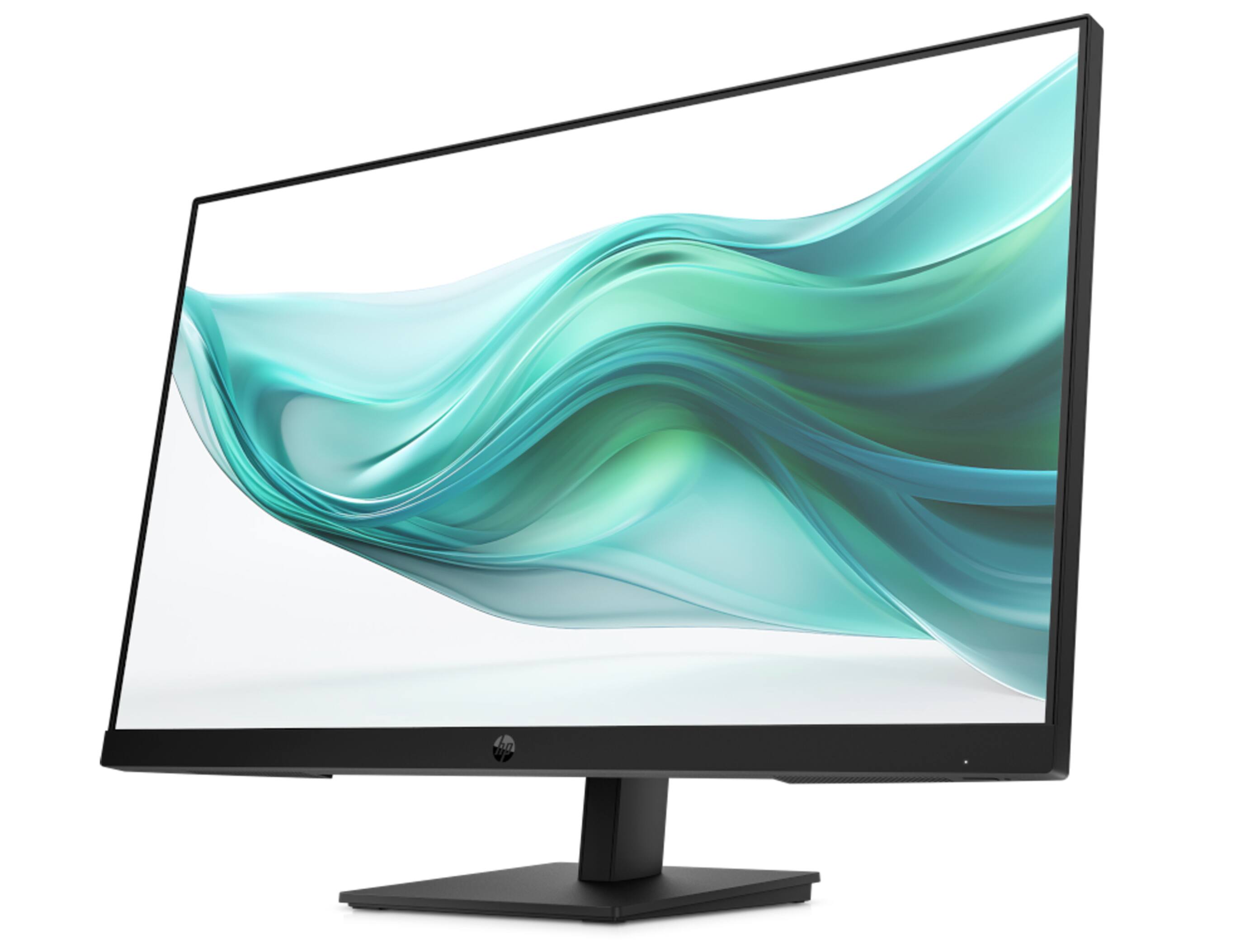 Angle. HP - Series 3 Pro 27" FHD Monitor - 327ph - 1080p, 100 Hz, Speakers, VGA (B0CG8UT#ABA) - Black.