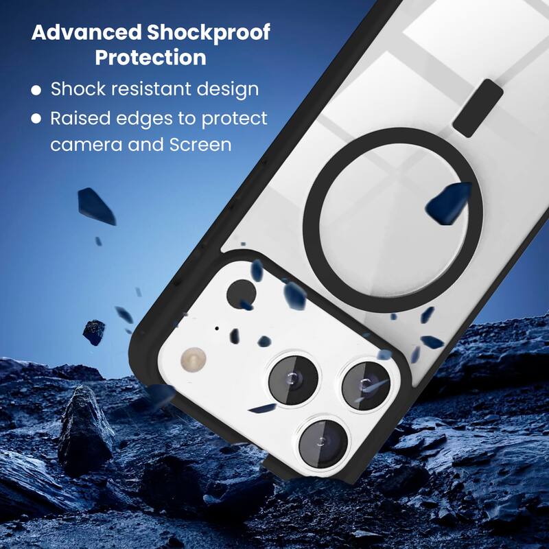 Advanced Shockproof Protection

- Shock resistant design
- Raised edges to protect camera and Screen