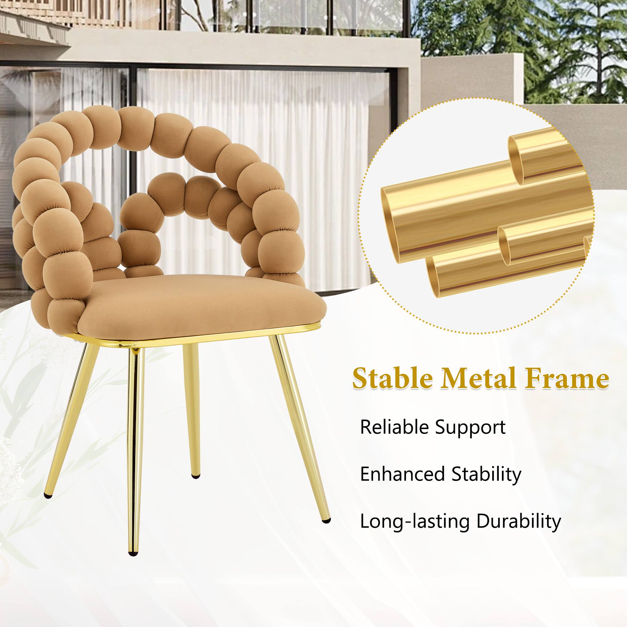 Stable Metal Frame  
Reliable Support  
Enhanced Stability  
Long-lasting Durability