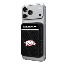 Keyscaper - Arkansas Razorbacks Endzone Plus Wireless Power Bank - Multicolor