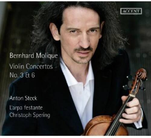 Bernhard Molique  
Violin Concertos No. 3 & 6  

Anton Steck  
L'arpa festante  

Christoph Spering