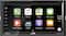 JVC - 6.8" - CD/DVD - Built-In Bluetooth - Apple® CarPlay - In-Dash Receiver - Black-Front_Standard