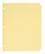 Front. Avery - Plain Tab Write-On Paper Dividers, 5 Tabs, 36 Sets/Pack - Buff.