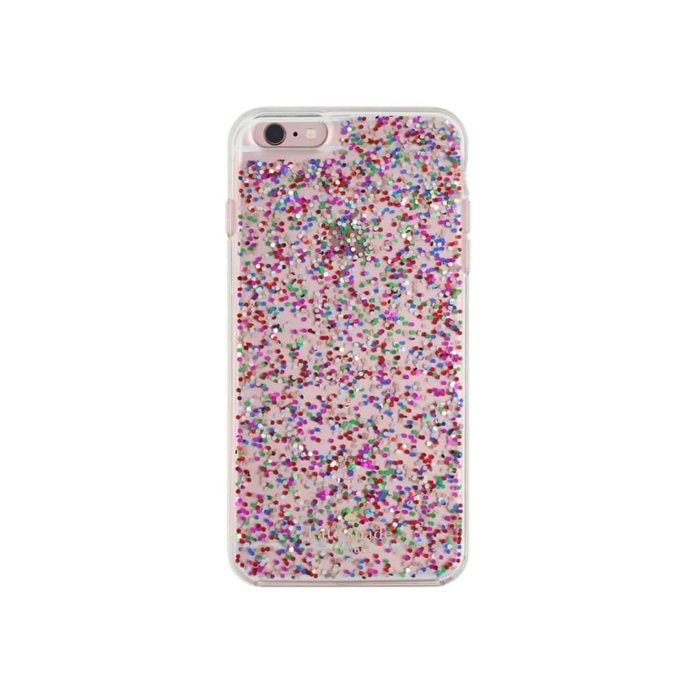 Best Buy: kate spade new york Clear Glitter Case for Apple iPhone 6 ...