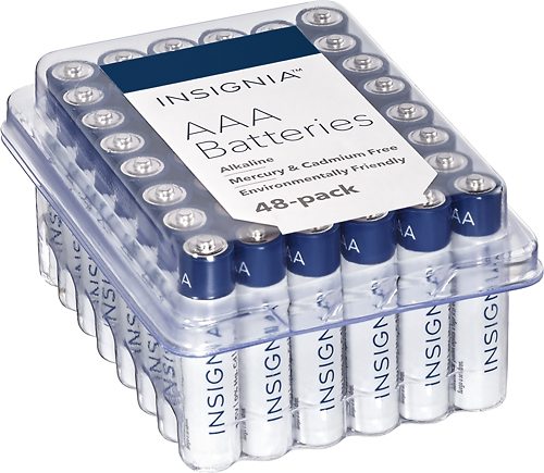 Insigniaâ„¢ - AAA Batteries (48-Pack) was $19.99 now $11.99 (40.0% off)