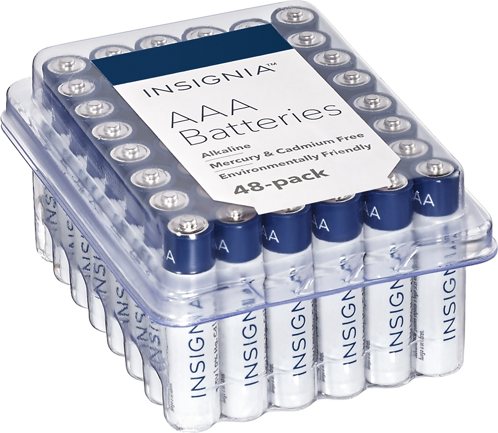 Mangler lørdag Potentiel Insignia™ AAA Batteries (48-Pack) NS-CB48AAA - Best Buy