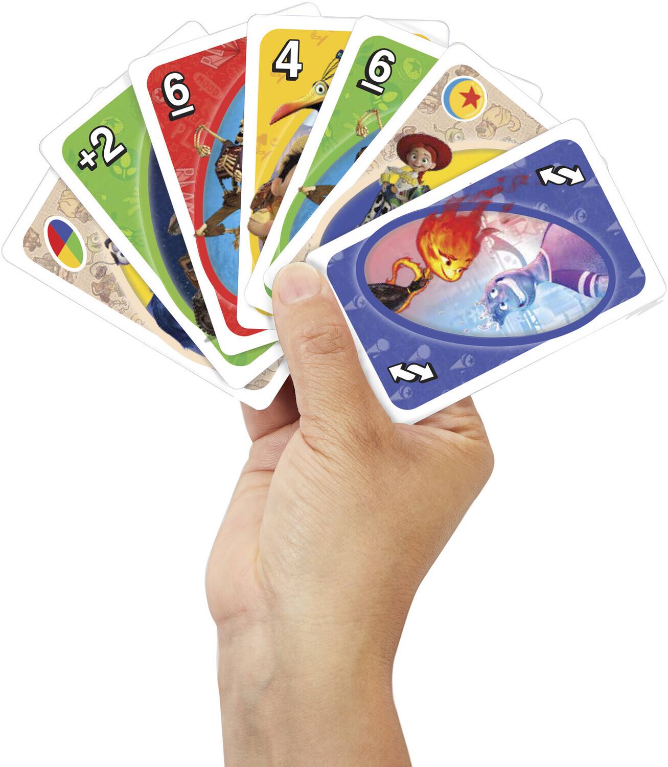 Alt View 3. Mattel - Mattel Games - UNO: Pixar   - COLLECTIBLES - Multicolor.