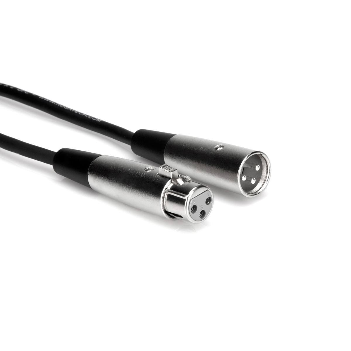 Alt View 1. Hosa Technology - Hosa Technology 5' 3 Pin XLR Straight Male to XLR Straight Female Balanced Audio Interconnect Cable..