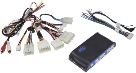 PAC - Radio Replacement and Steering Wheel Control Interface for Select Toyota, Lexus, and Scion Vehicles - Black/Blue