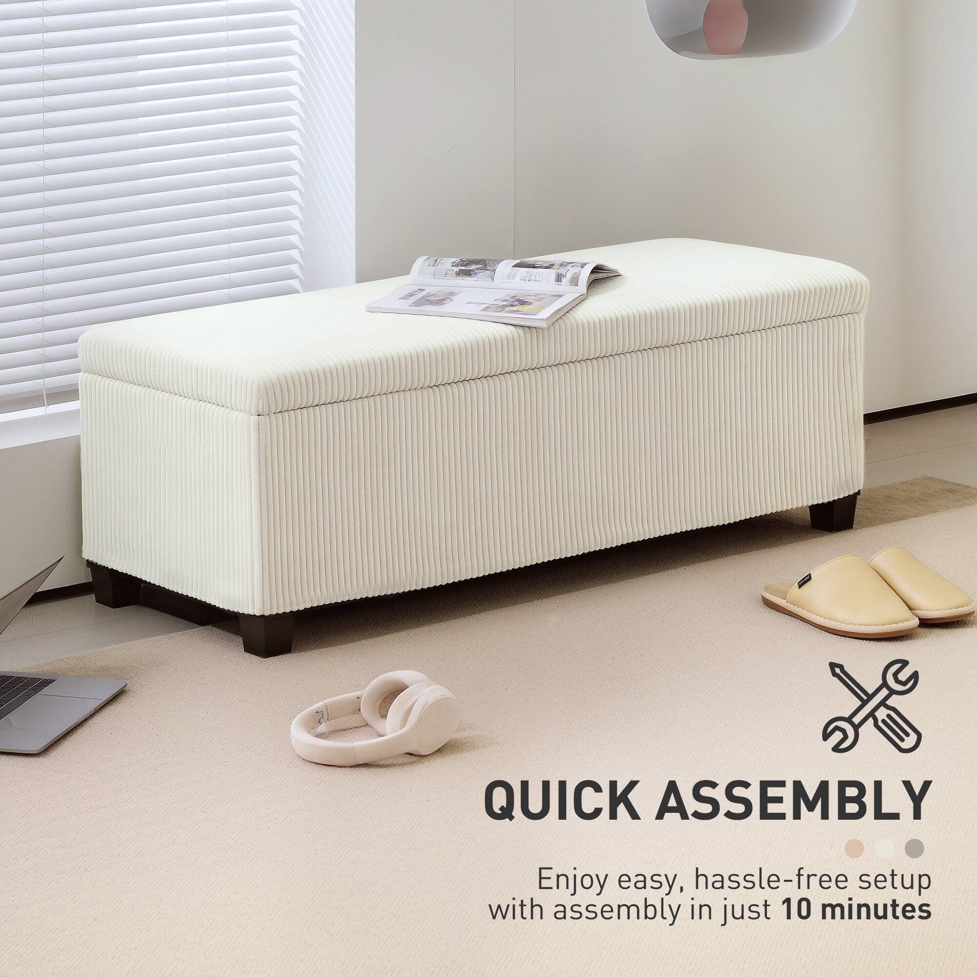 QUICK ASSEMBLY
Enjoy easy, hassle-free setup with assembly in just 10 minutes