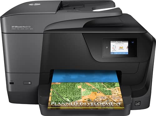 Home Office All In One Printer Best Hp Officejet Pro 8710 Wireless All In One Instant Ink Ready Printer Black