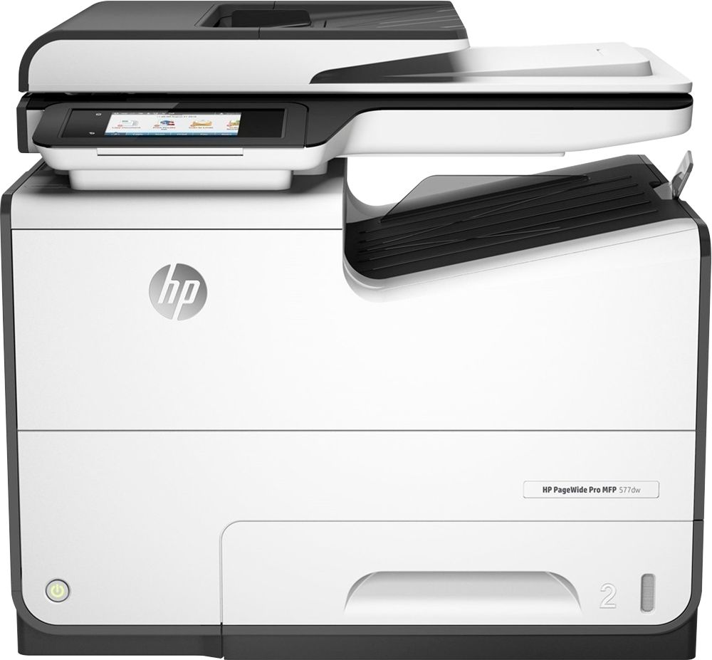HP PageWide Pro 577dw Wireless All-In-One Inkjet Printer White 