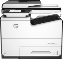HP - PageWide Pro 577dw Wireless All-In-One Inkjet Printer - White - Front_Zoom