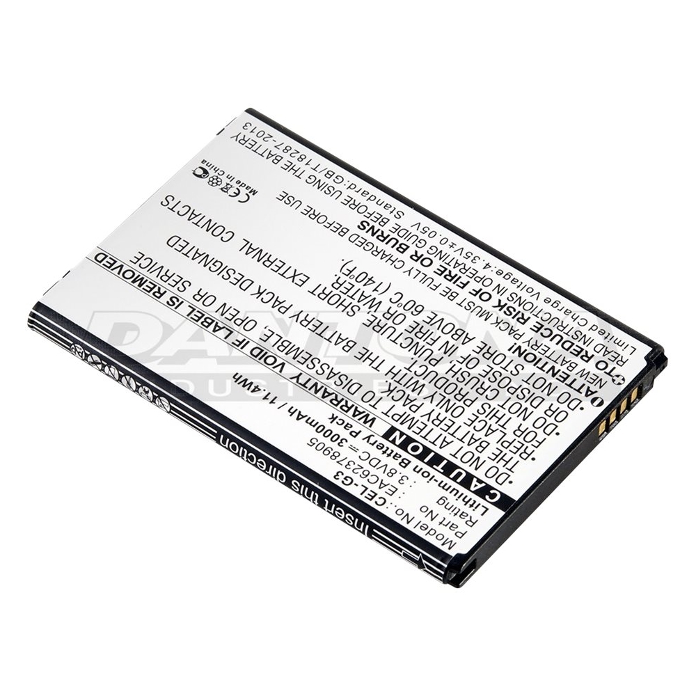 UltraLast - Lithium-Ion Battery for LG G3, G3 D855, G3 D855P, G3 Stylus D690 and G3 Stylus D693N