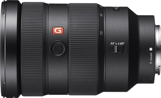 Front Zoom. Sony - G Master FE 24-70 mm F2.8 GM Full-Frame E-Mount Standard Zoom Lens - Black.