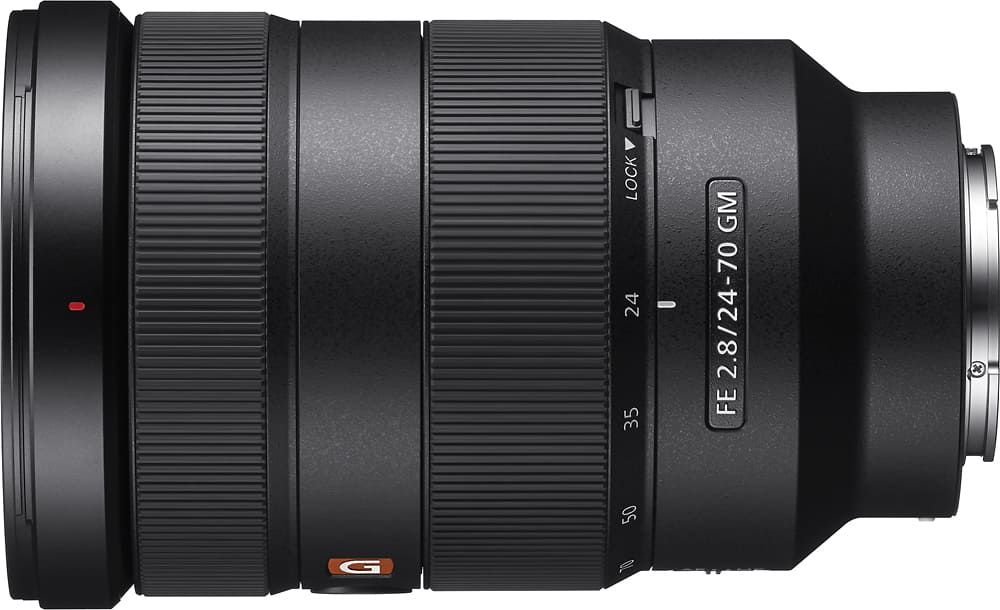 Alt View 11. Sony - G Master FE 24-70 mm F2.8 GM Full-Frame E-Mount Standard Zoom Lens - Black.