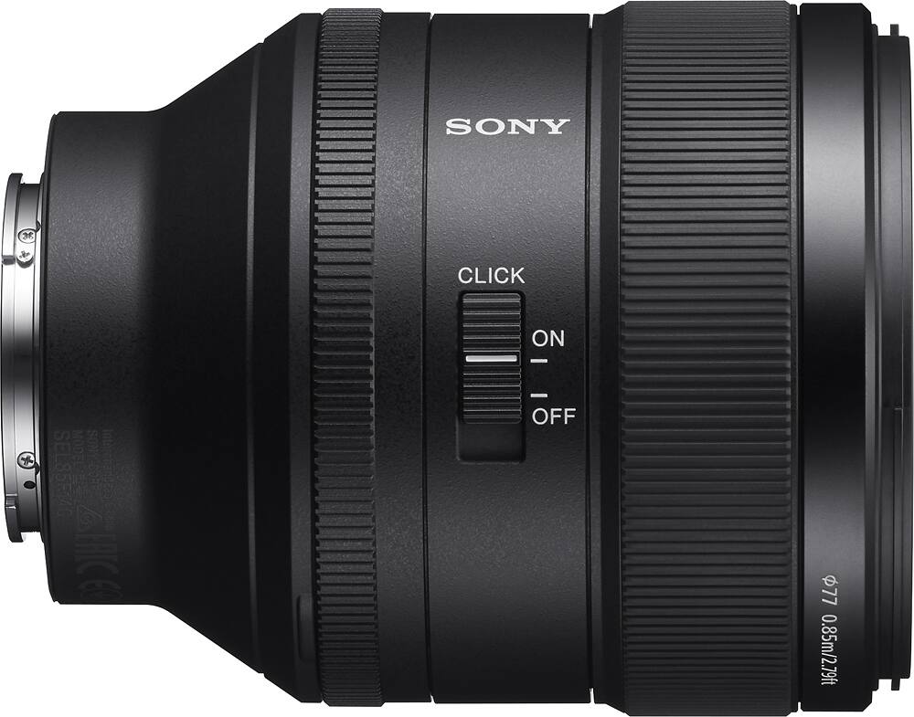 Alt View 12. Sony - G Master FE 85 mm F1.4 GM Full-Frame E-Mount Mid-range Telephoto Lens - Black.