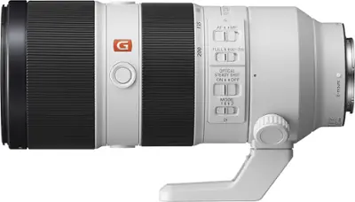 Sony - G Master FE 70-200 mm F2.8 GM OSS Full-Frame E-Mount Telephoto Zoom Lens - White