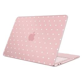 Kitcheniva - Ultra-Thin Snap On Hard Shell Case For MacBook Neo 13 Inch A3404 (2026) - Blush Polka Dot