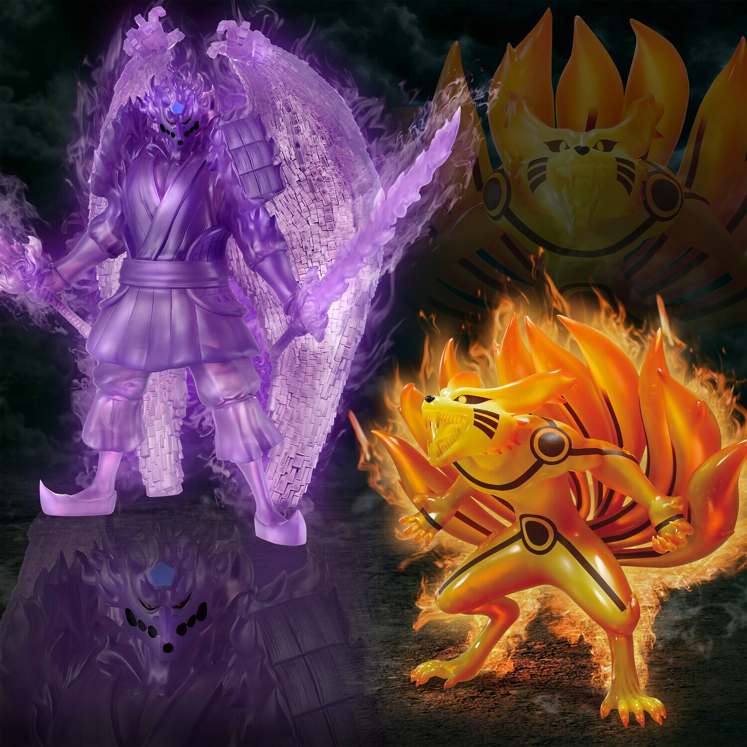 Alt View 2. PopMarket - Banpresto - Naruto Shippuden - Kurama (Kurama Link Mode) Statue   - COLLECTIBLES - Multicolor.