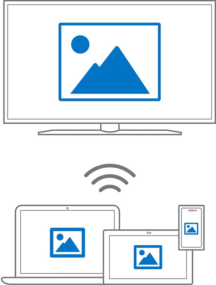 Best Buy: Microsoft Wireless Display Adapter V2 receiver Dark 