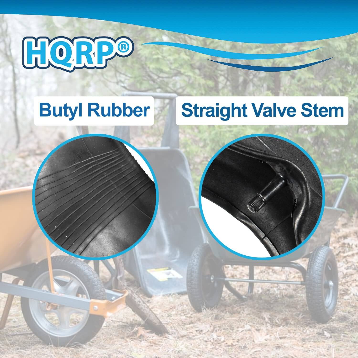 HQRP Butyl Rubber Straight Valve Stem