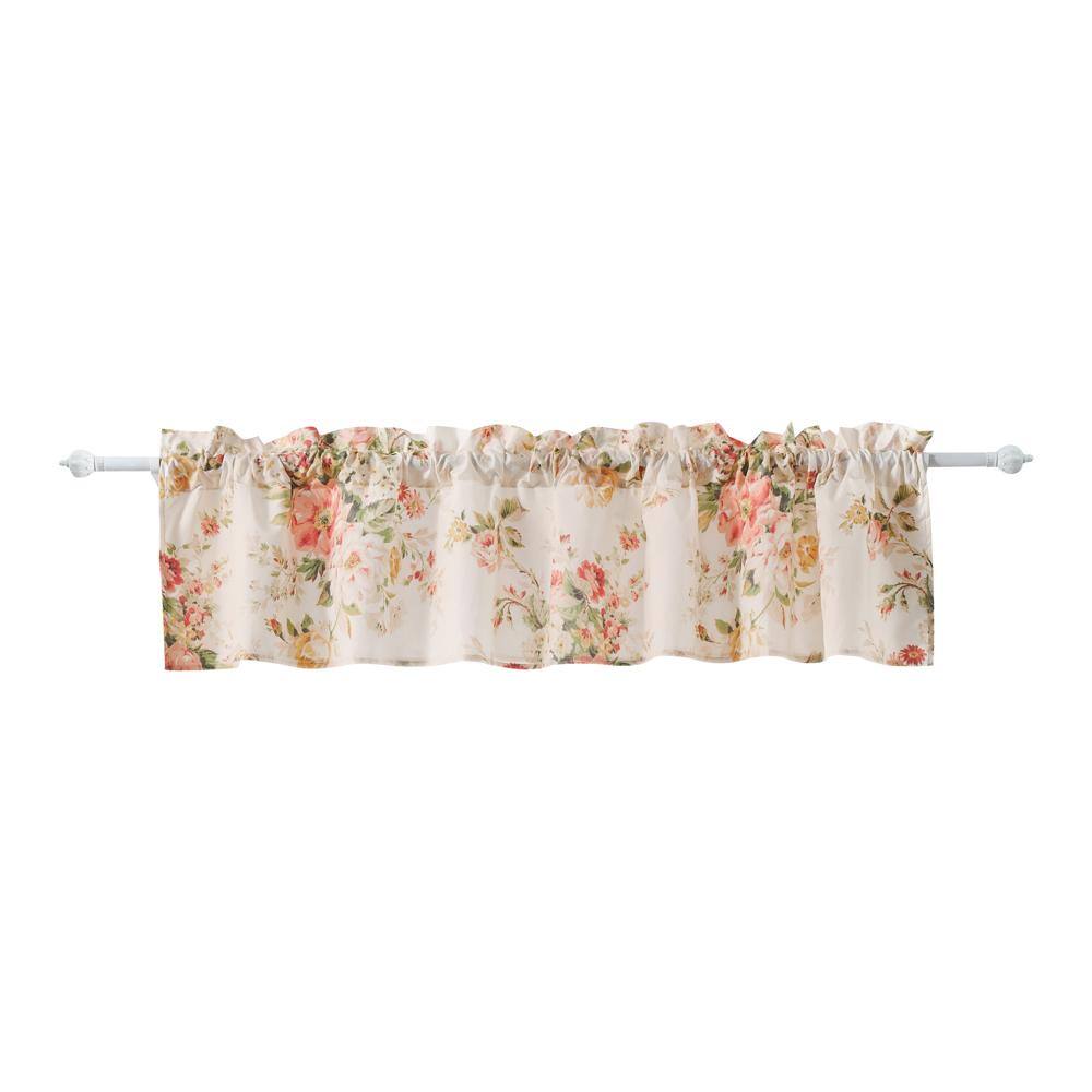 Front. Greenland Home Fashions - Greenland Home Fashions Grace Embrace Beauty Luxurious Modern Window Treatment Valance Each panel 84'x16" Buttercup - Buttercup.