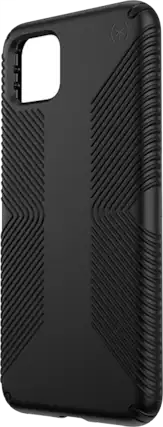 Front. Speck - Speck Presidio Grip Case For Google Pixel 4 XL - BLACK - Black.