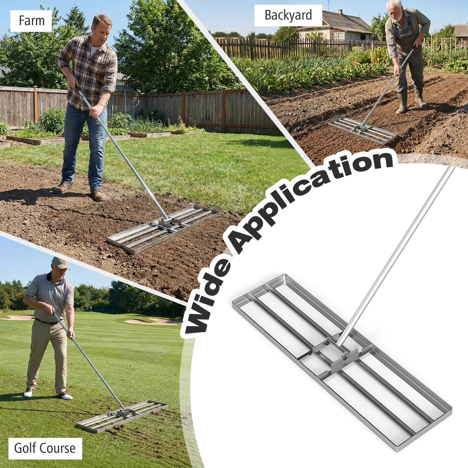 Farm  
Backyard  
Golf Course  

Wide Application