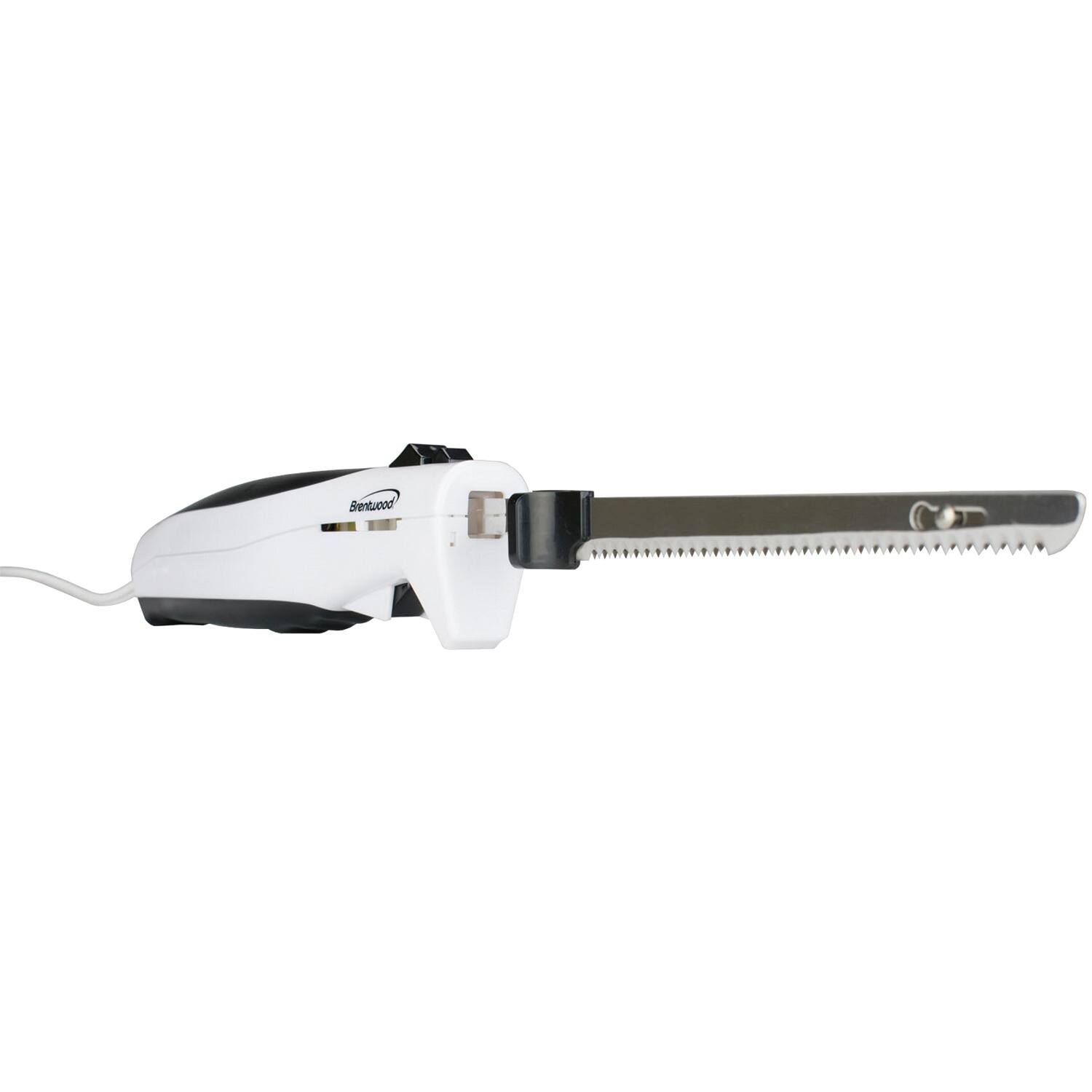 Angle. Brentwood - Brentwood 7.5 Inch Electric Carving Knife in White - White.