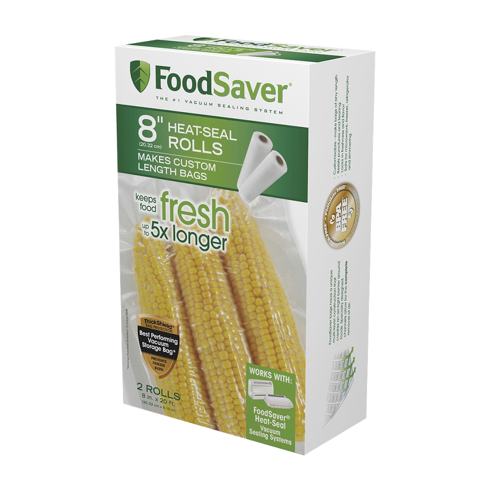 FoodSaver 8 x 20' Heat-Seal Roll Clear FSFSBF0526-P00 - Best Buy