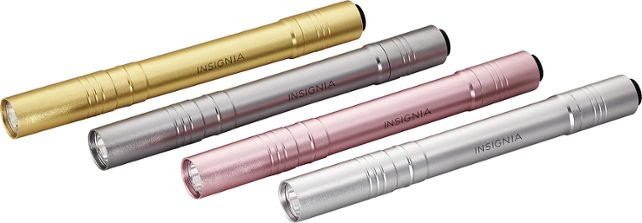 Insignia™ - LED Penlight (4-Pack) - Front Zoom