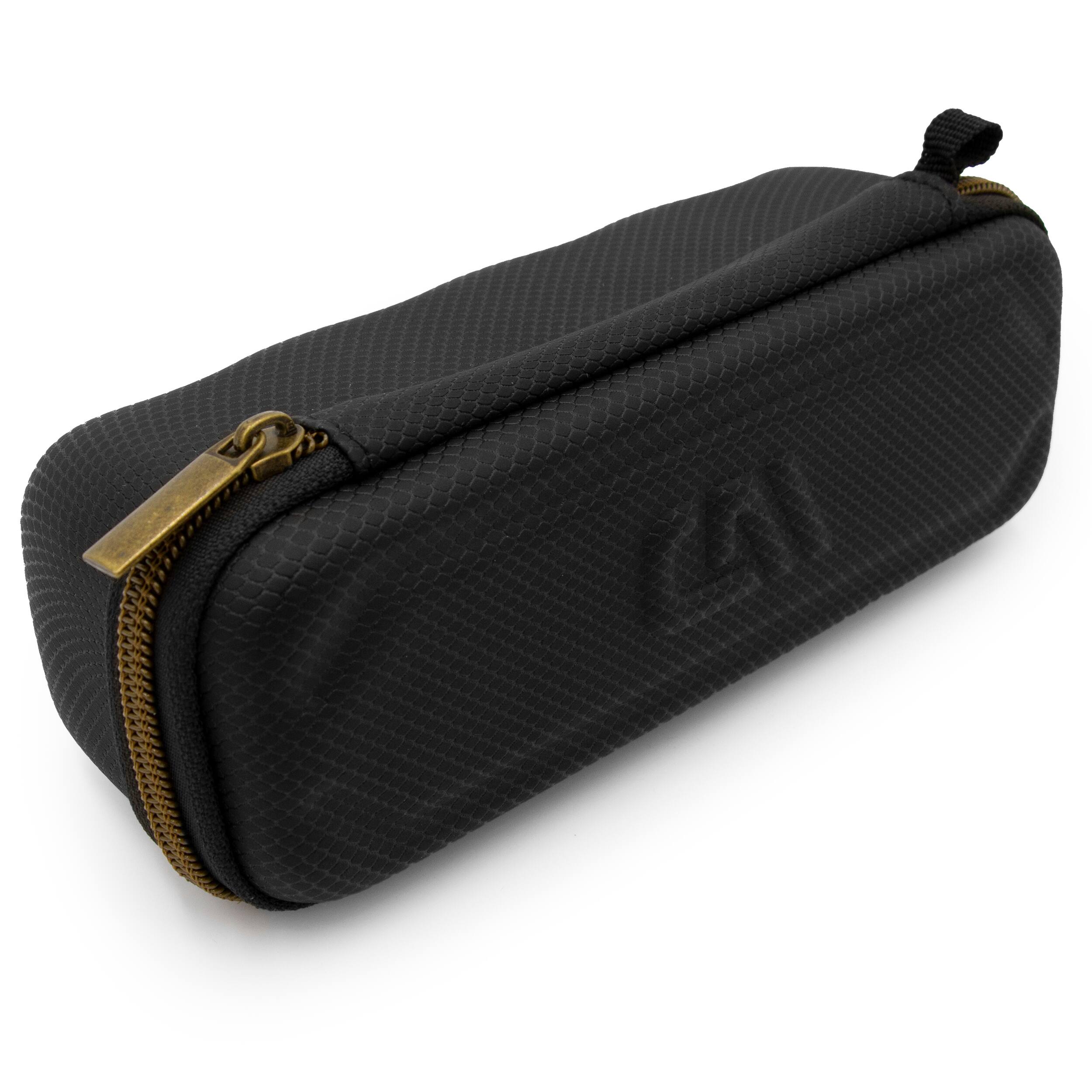 Alt View 1. CASEMATIX - Microphone Case Fits Wired Microphone Models up to 6.75” Maximum, Ultra Compact Mic Case.