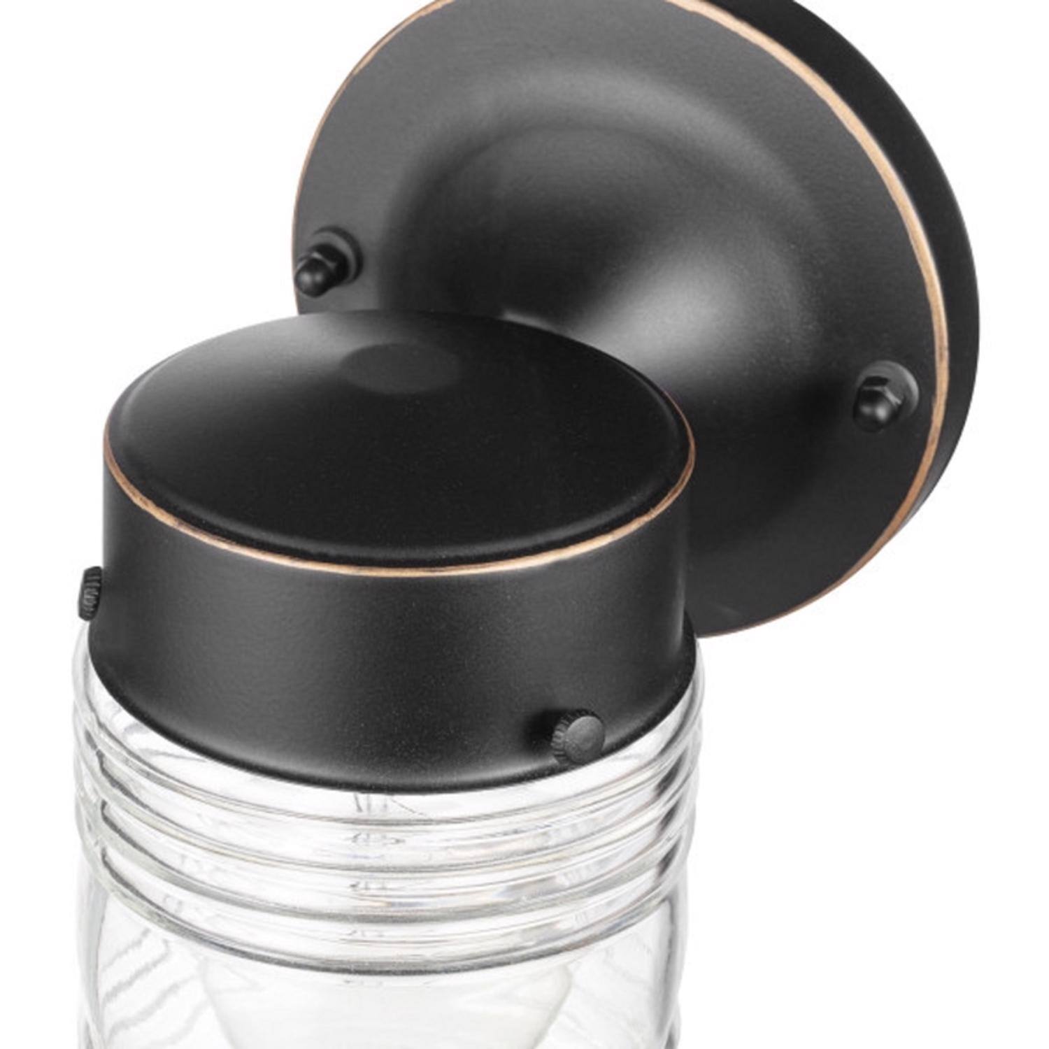 Left. Globe Electric - Globe Electric Landis 1-Light Oil Rubbed Bronze Wall Sconce.