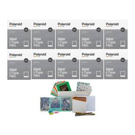 Polaroid Originals - Polaroid B&W Film for i-Type Cameras 10 Pack with PhotoBox and Keepsake Bundle