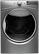 Front. Whirlpool - 7.4 Cu. Ft. 10-Cycle Electric Dryer with Steam - Chrome Shadow.