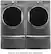 Alt View 13. Whirlpool - 7.4 Cu. Ft. 10-Cycle Electric Dryer with Steam - Chrome Shadow.
