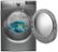 Alt View Zoom 6. Whirlpool - 7.4 Cu. Ft. 10-Cycle Electric Dryer with Steam - Chrome Shadow.