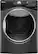 Front. Whirlpool - 7.4 Cu. Ft. 10-Cycle Electric Dryer with Steam - Black diamond.