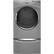 Alt View 2. Whirlpool - 7.4 Cu. Ft. 10-Cycle Gas Dryer with Steam - Chrome Shadow.