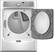 Alt View 2. Maytag - 7.4 Cu. Ft. 9-Cycle Electric Dryer with Steam.
