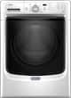 Maytag - 4.3 cu. ft. 8-Cycle High-Efficiency Front Loading Washer - White - Larger Front