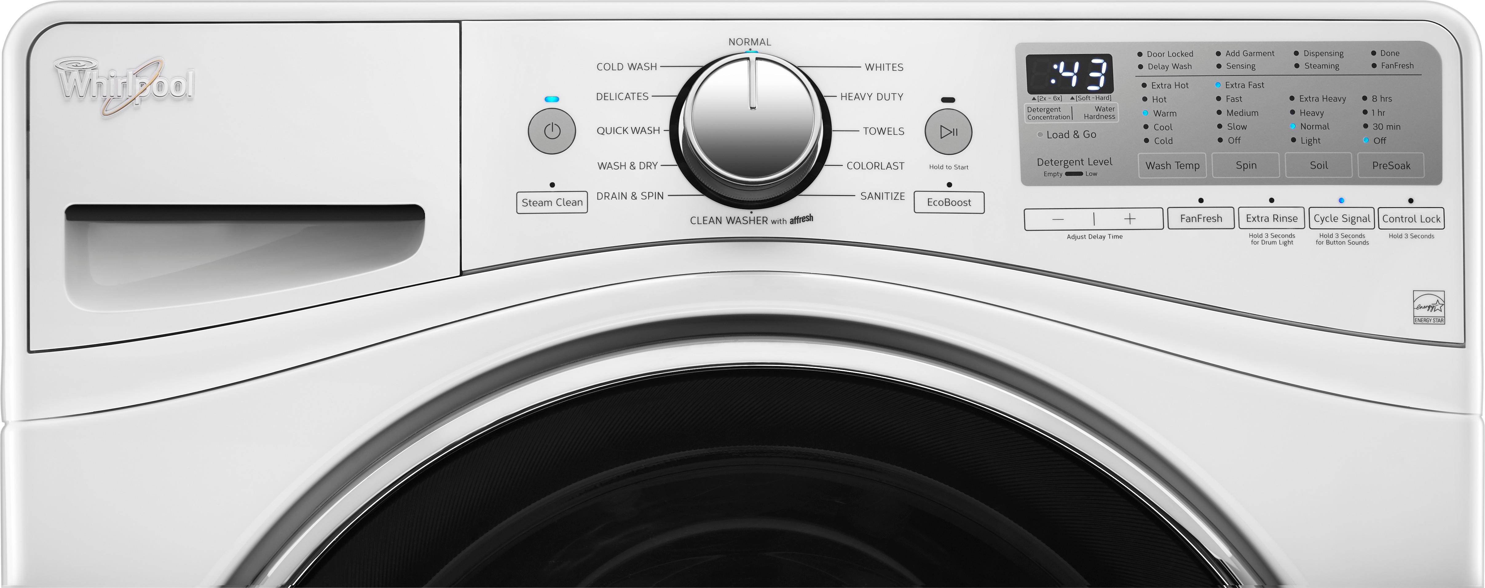 best whirlpool front load washer